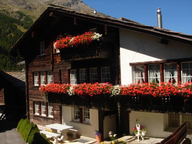 Apartments Sarazena Saas-Grund Kültér fotó
